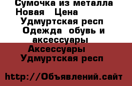 Сумочка из металла Новая › Цена ­ 1 000 - Удмуртская респ. Одежда, обувь и аксессуары » Аксессуары   . Удмуртская респ.